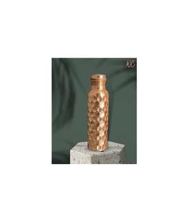 Bouteille en cuivre pur de qualité supérieure 100 %, nouvelle bouteille élégante pour boisson avec couvercle, idéale pour le bureau, l'hôtel, meilleure bouteille en cuivre, vente exceptionnelle - Product Image 4