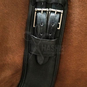 Cincha para Caballo Ajustable de Cuero y Acero Inoxidable de Primera Calidad, Acolchado Suave y Duradero para una Conducción Ecuestre Cómoda - Product Image 6