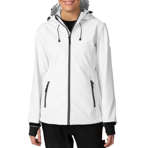 Ropa Técnica para Mujer, Chaqueta Softshell Transpirable de 3 Capas, Chaqueta Impermeable Softshell para Lluvia 2026 - Product Image 2