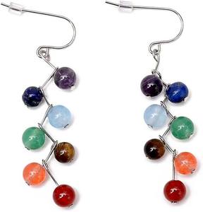 Pendientes de Piedras Preciosas con Bisel de Latón Vintage, Unisex, Certificados por IGI, Estilo Budista Surgyan Saini para Bodas - Product Image 1