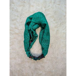 Boho Handmade <b>Headband</b> with Front Knot Recycled Vintage Silk Sari Hair Accessories <b>Cute</b> Gift Idea - Product Image 4