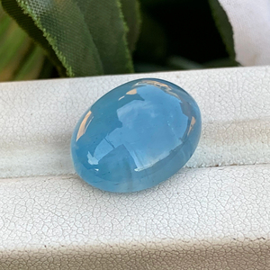 พลอยคาโมชอนทรงวงรีทรงสูงทำจากเพชรอัญมณีหลวมเงางาม15.04กะรัตสียอดนิยม - Product Image 1