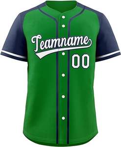 Uniforme de Béisbol Personalizado con Transferencia de Calor, Transpirable, de Secado Rápido, Diseño de Botones Completos, Manga Corta, Uniforme de Softbol - Product Image 6