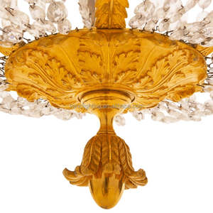 Lustre en ornement <span class=keywords><strong>de</strong></span> style français, grand chandelier en cristal, luxueux pour résidence, palais, villa, 24 ampoules, personnalisable - Product Image 2
