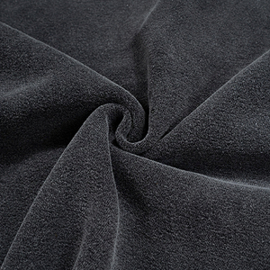 Hot Selling Vintage Regular Fit Men's Solid Winter Hoodie 100% Cotton <b>Distressed</b> Acid Stone Wash Raw Hem Hooded <b>Top</b> - Product Image 4