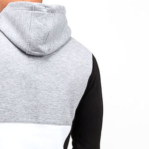 Jersey de algodón sólido para hombre, chándal de entrenamiento de gimnasio, chándal de invierno transpirable a la moda, talla de bolsillo XL, logotipo personalizado, venta al por mayor - Product Image 6