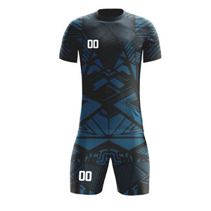 Tenue de football personnalisée pour hommes pour la nouvelle saison, maillot d'entraînement de football, ensembles de shorts, impression de nom personnalisé, kit d'équipe de football personnalisé - Product Image 4