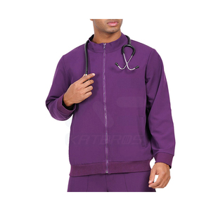 Blouse médicale élégante, dernière collection, OEM personnalisé, haute qualité, vente en gros, vêtements de travail personnalisés, tissu durable - Product Image 5
