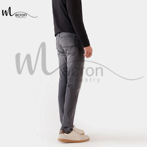 Jeans de Hombre Casuales de Tiro Medio, Ligeros y Transpirables, con Logotipo Personalizado, del Mejor Proveedor, Diseño Más Reciente en Diferentes Colores - Product Image 6