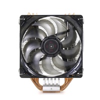 Enfriador de CPU para Caja de Ordenador de 12V, 6 Tubos de Cobre, Disipador de Calor de Aluminio, Ventilador