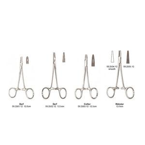 Kit de sutura quirúrgica manual con portagujas de acero inoxidable, certificado CE ISO, acabado mate opaco y reutilizable, VERITAS, 2017 - Product Image 5