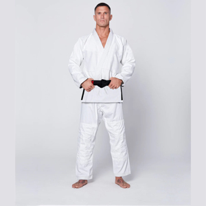 Venta al por mayor uniforme de karate de alta calidad trajes de Karate GI 2025 380 Gsm bordado artes marciales Jiu Jitsu brasileño uniforme - Product Image 4