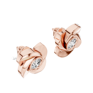 1.8 CT Lab-Grown VVS-VS EF CVD Diamond <b>Earrings</b> for Women 18KT, 14KT, 10KT Gold & 925 Silver <b>Moissanite</b> Option Rose, - Product Image 5