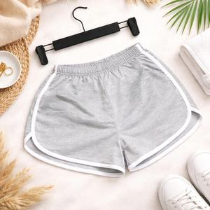 กางเกงขาสั้นลำลองสำหรับผู้ชาย มีโลโก้ ผ้ายืดสแปนเด็กซ์ สำหรับออกกำลังกาย ย้อมสีพื้น เหมาะสำหรับวิ่ง - Product Image 6