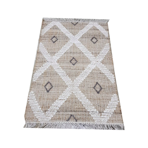 Nouveaux tapis brodés abstraits pour intérieur et extérieur - Réversibles, lavables, adaptés aux animaux domestiques, design moderne pour la maison et le bureau - Product Image 1
