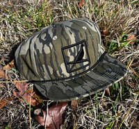 Casquette de chasse camouflage pour hommes personnalisée Snapback Flat Bill 256 Chapeaux de corde de camouflage Casquette brodée réglable Chapeau OEM du Vietnam pour l'extérieur