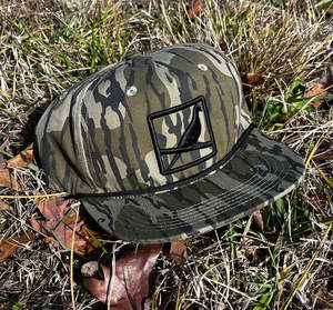 Personalizado de los hombres de caza de camuflaje Snapback Flat Bill Cap 256 camuflaje cuerda sombreros ajustable bordado gorra Vietnam OEM sombrero para al aire libre - Product Image 5