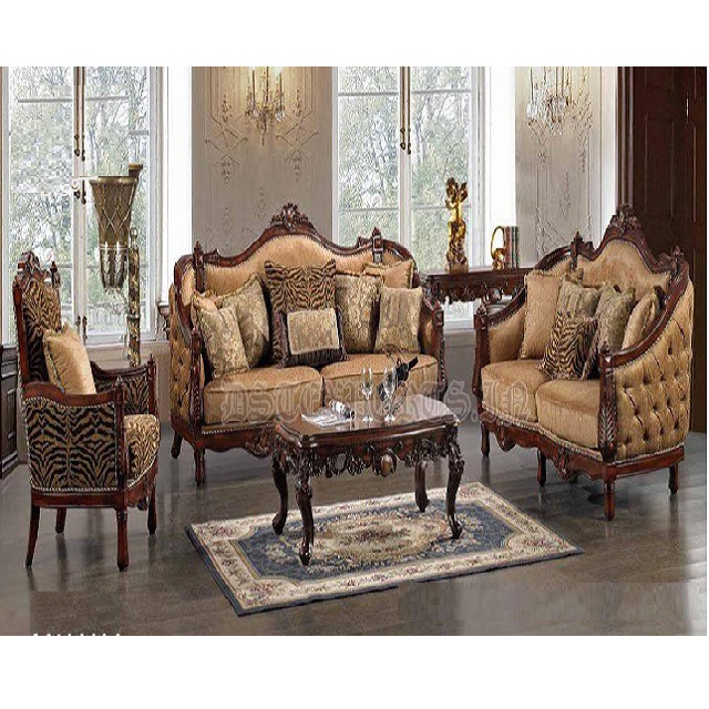 Exquisite Indian Carved Sofa Sets for Weddings Events