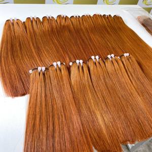Vente en gros 100% Remy Extensions humaines vierges vague de corps droite naturelle lâche vague profonde crépus tissage droit Super Double dessiné - Product Image 1