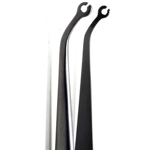 Alicates de sutura de maíz Instrumentos dentales de acero inoxidable desechables quirúrgicos en ángulo recto de 6 pulgadas - Product Image 6