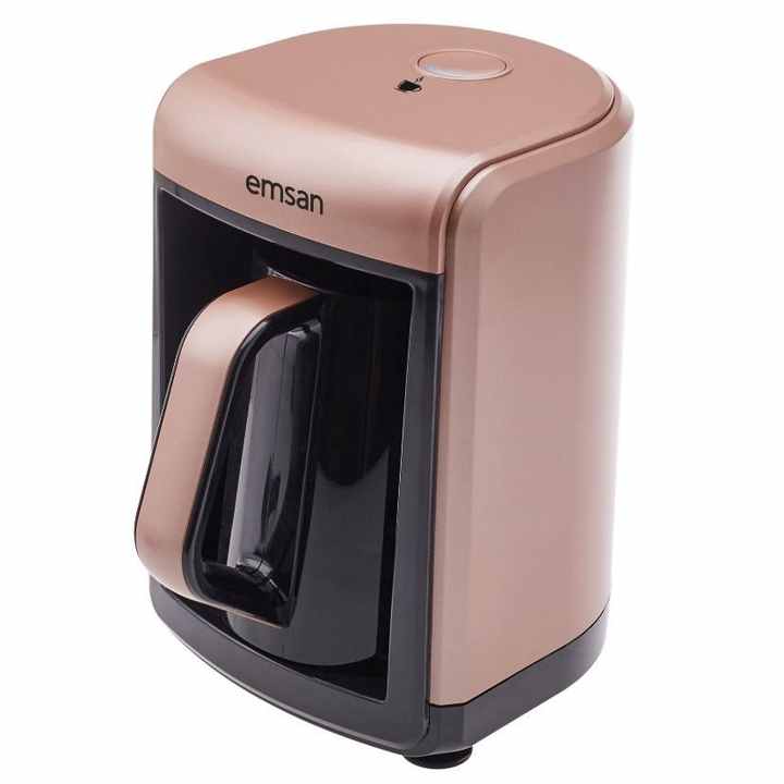 Emsan Bella Gusto Turkish Coffee Machine Golden Pink