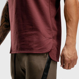 เสื้อฮู้ดสวมหัวแขนกุดสำหรับผู้ชายชุดกีฬาฟิตเนสยิมสำหรับฤดูร้อน - Product Image 6