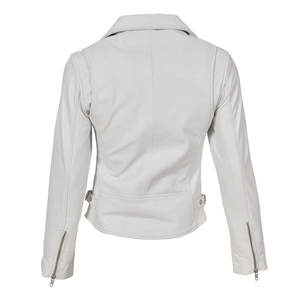 Nouvelle arrivée Vestes en cuir véritable personnalisées de haute qualité pour femmes Grande taille Logo personnalisé Prix bas pour les femmes - Product Image 2