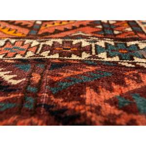 พรมขนสัตว์ถักมือสีเบจน้ำตาลลายเรขาคณิต Kiaan สำหรับห้องนั่งเล่น รุ่น Paem-552 ขนาดใหญ่ เหมาะสำหรับตกแต่งทางเดิน - Product Image 3