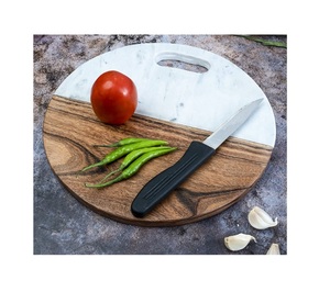 Tablas de cortar a granel de bambú de madera, queso, Pizza, fruta, ensalada, tabla de cocina, tabla de cortar de cocina - Product Image 5
