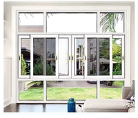 Ventanas Corredizas de Aluminio Ahorradoras de Energía (para Decoración del Hogar y Uso Comercial) con Función de Aislamiento Acústico