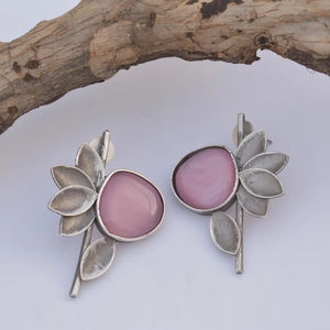 Nouvelle arrivée dernière treanding fait à la main en argent ressemble à des boucles d'oreilles pour filles et femmes - Product Image 1