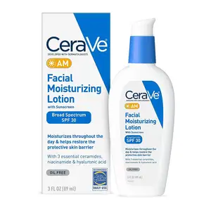Best Selling Price CeraVeing AM Facial Moisturizing Lotion SPF 30 | Oil-Free Face Moisturizer with Sunscreen | Non-Comedogenic