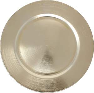 Wholesale 2025 Custom <b>Gold</b> Plated Stainless Steel <b>Charger</b> <b>Plates</b> Dining Wedding Dinner <b>Plate</b> Serving Eating Set Best Prices - Product Image 4