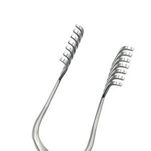 Rétracteurs chirurgicaux en acier inoxydable, rétracteurs orthopédiques vétérinaires médicaux pour tissus osseux, pour chirurgie hospitalière - Product Image 6