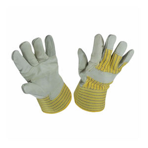 ถุงมือหนังวัวทำงานถุงมืออุตสาหกรรมถุงมือป้องกันมือถุงมือทำงาน - Product Image 6