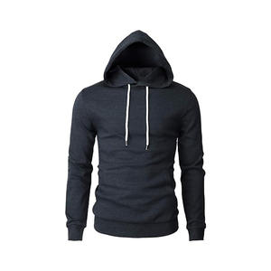 เสื้อฮู้ดผู้ชายน้ำหนักมากเสื้อฮู้ดสีพื้น - Product Image 6