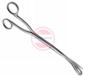 Fórceps de sujeción de esponja Instrumentos de Ginecología de sujeción quirúrgica recta - Product Image 3