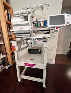Máquina de bordar comercial de alta gama TopSales SWF de 15 agujas, de un solo cabezal, recién llegada. - Product Image 5