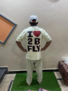 Relaxed Fit 100% Cotton <b>Cropped</b> <b>Men</b> Tshirts High Quality Heavyweight Boxy Oversized Puff Printing Screen Print T Shirt - Product Image 6