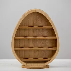 ขนาดเล็กออกแบบที่เรียบง่ายธรรมชาติผู้ถือไข่สําเร็จรูปยืนคุณภาพสูงผู้ถือไข่ที่ทันสมัยยืนหรูหราสําหรับบ้าน Bacckery ห้องครัว - Product Image 5