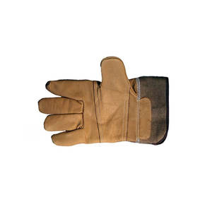 Premium Durable Cowhide Work Gloves Industrial Leather Hand Protection Nylon Safety Gloves and Mittens - Product Image 5