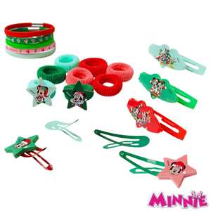 Accesorios para el Cabello de Mickey y Minnie Mouse, Juego de 7 Lazos, Pinzas de Cocodrilo, 150 Unidades, Cartón al por Mayor, Envío Gratis - Product Image 2