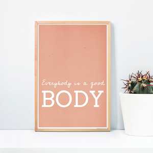 Todos son artistas del cuerpo: impresión de arte corporal - Product Image 2