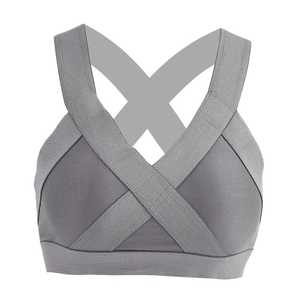 Soutien-gorge de sport haute performance pour femme, grande taille, sans bretelles, avec logo personnalisé et impression sur mesure, nouvelle collection High Glow Sports - Product Image 6