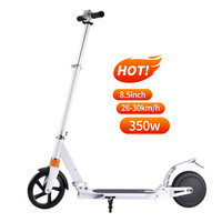 Trottinette électrique pour enfants 2 roues Batterie au lithium 25,2 V 180 W en alliage d'aluminium pliable pour enfants