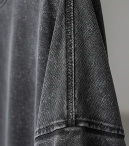Servicios OEM de Fabricación en Fábrica: Camisetas Oversize de Algodón 100% Ecológico con Lavado Ácido, Estilo Urbano Vintage Hip Hop de Diseñador, Ajuste Holgado - Product Image 6