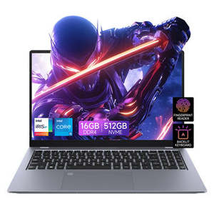 Ordinateur portable de jeu AMD Intel RYZEN 9 15,9 pouces 1366x768 144Hz neuf 32 Go DDR5 512 Go SSD anglais américain - Product Image 3