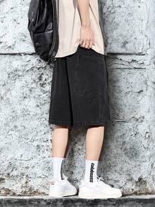 Vintage S Taille Denim Shorts Jeanagers Autre Artisanat Jeans Pantalon Court - Product Image 4