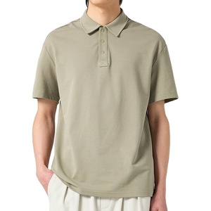 Polo bordado para hombre, Camiseta 100% de algodón de alta calidad, Polo de talla grande para hombre, camisetas de manga corta para hombre, Polo personalizado elegante - Product Image 6