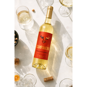 Campanero - Vino Blanco Semidulce Airn Macabeo 11% ABV, Vino Blanco Español 750ml - Product Image 3